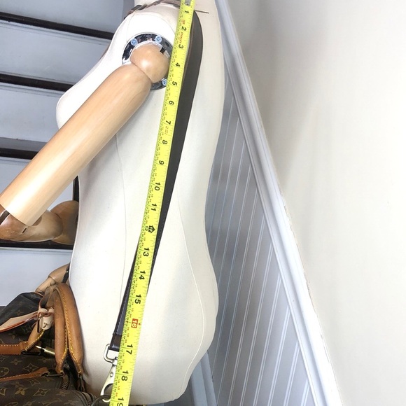 W LOUIS VUITTON Monogram Keepall Bandolier Crossbody Weekend Travel Bag LV 55 - Picture 7 of 17